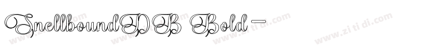 SnellboundDB Bold字体转换